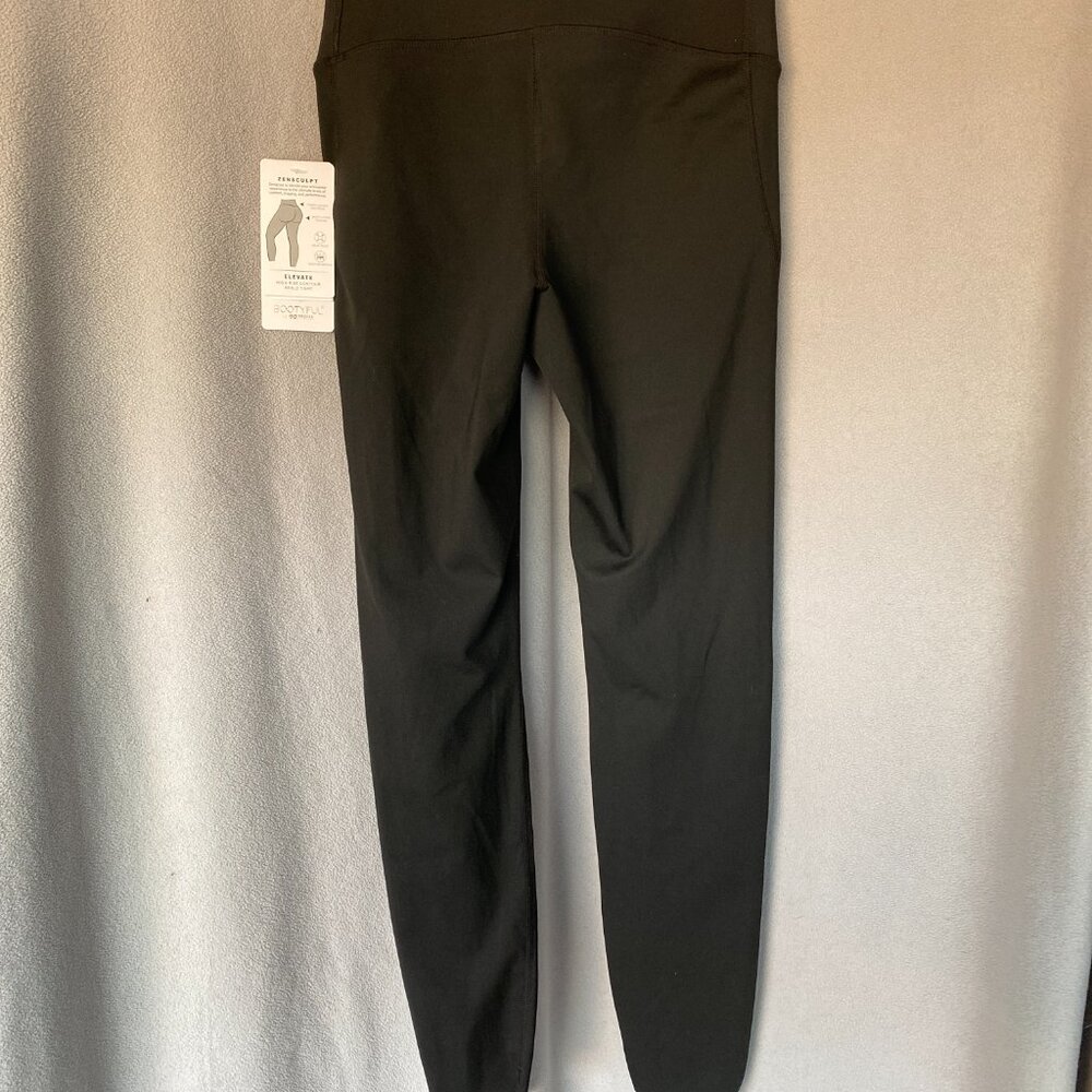 Bootyful by 90 Degree by Reflex Elevate High Rise Contour Ankle Tights | Size S - Picture 6 of 7